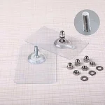 Прозрачни Самозалепващи Се Стенни Куки (10 бр.) - ADHEHOOKS®, prozrachni samozalepvaschi se stenni kuki 10 br adhehooks